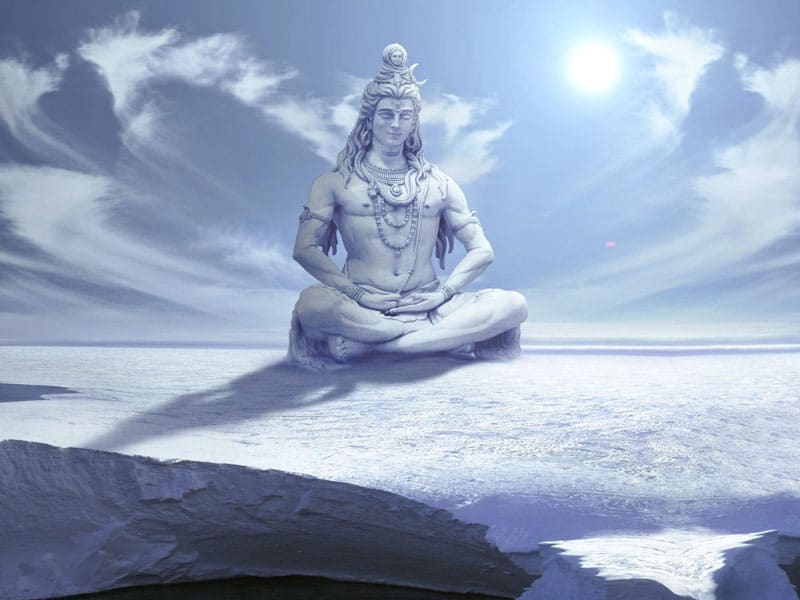 Lord Shiva And Snake