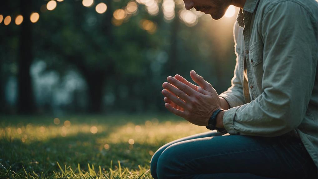 dreams of praying symbolize spiritual connection